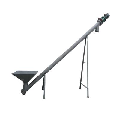 China Heat Resistant Carbon Steel Flexible Inclined Auger Conveyor for sale