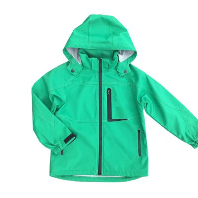 China Breathable Outdoor Kids Wear Baby Boy Softshell Kids Coat for sale