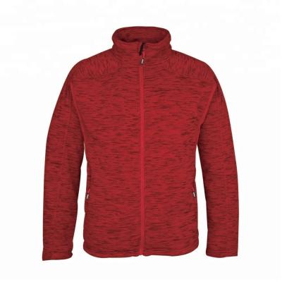 China Breathable Rise Use Autumn Chunky Cheap Price Outdoor Knitted Coat Mens Heavy Fleece Jacket for sale