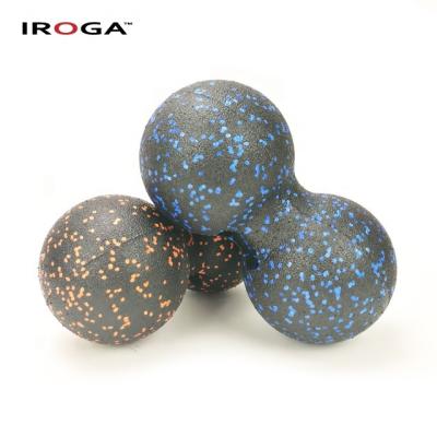 China Muscle Release Iroga Fitness PPE Peanut Massage Ball Material Lacrosse Ball for sale