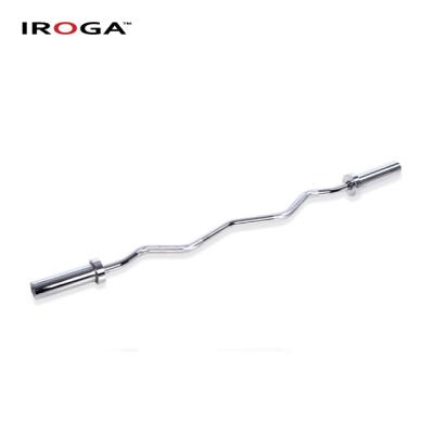 China Weightlifting Iroga Fitness OB47 EZ Loop Bar 47inch 1.2m Weightlifting Bar for sale