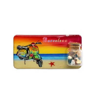 China Shape Quanzhou Manufacturer Hawaii Epoxy Souvenir Fridge Magnet for sale