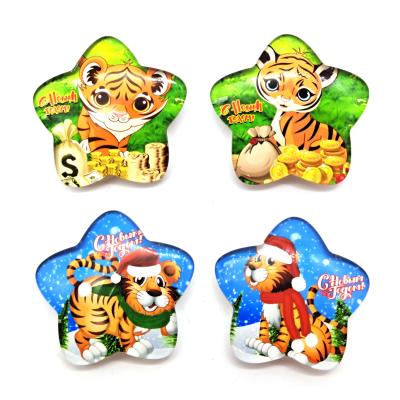 China Shape Creative Christmas Fridge Magnet Gifts Christmas Day Home Decoration for sale