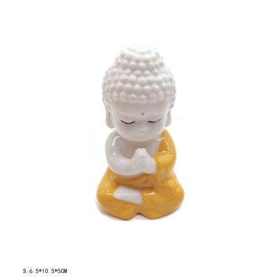 China China Small Ceramic Buddha Statue Figurine Baby Buddha Home Decor Office Decoration for sale