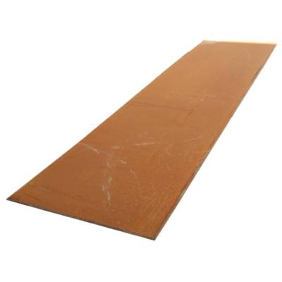 China Construction Hot Rolled Weather Resistant A588 Corten Steel Plate Metal for sale