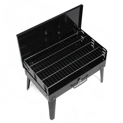 China Easily Cleaned Outdoor Large Folding Portable Charcoal BBQ Grill Patio BBQ Grill for sale