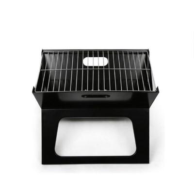 China Easily Assembled Folding Outdoor BBQ Grill Stainless Steel Charcoal Grill 17Inch Portable BBQ Grill for sale