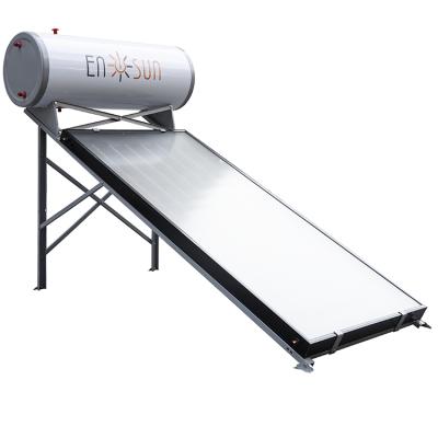 China High quality durable china supplier flat plate solar water heater geyser solar water heater for household for sale