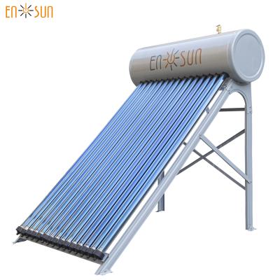 China Outdoor Galvanized Steel Tubes Heater Water Room Geyser Solar Water Heaters No Solar Pressure Water Heater for sale