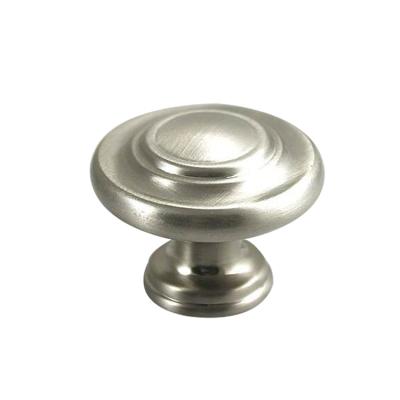 China Modern zinc alloy round shape cupboard knobs pour door knob for interior for sale