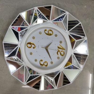 China OEM Decoration Custom Modern Home Wall Clocks For Living Room Square for sale