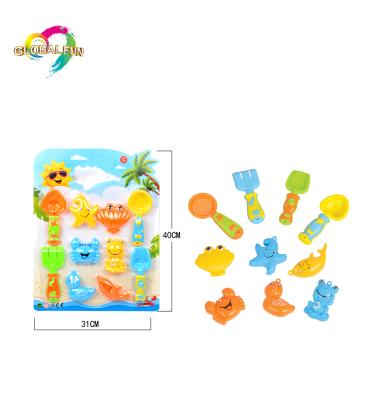 China Hot Sale 10pcs Plastic Beach Toys Plastic Beach Forks Toys Spoon Toys Outside for sale