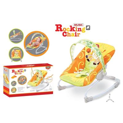 China Wholesale Plastic Baby Multifunctional Sitting Plastic Musical Rocking Chair for sale