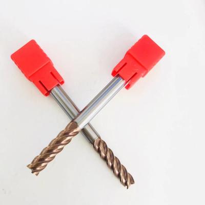 China CNC Extra Long Shank HRC60 Milling Cutter Machining Flat End Mill 6mm End Mill For Steel for sale