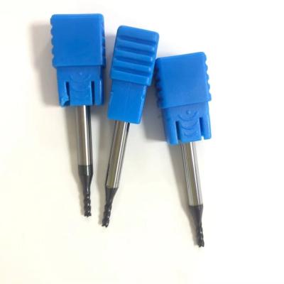 China CNC 2mm HRC60 Tungsten Carbide End Mill Cutter Milling Machining Steel Square Tool For Stainless Steel for sale