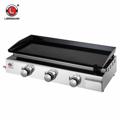 China Grilling A Variety Of Food Non Stick Gas Tepanyaki Grill Gas Plancha Grill for sale