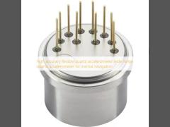high accuracy flexible quartz accelerometer wide range quartz accelerometer for inertial navigation