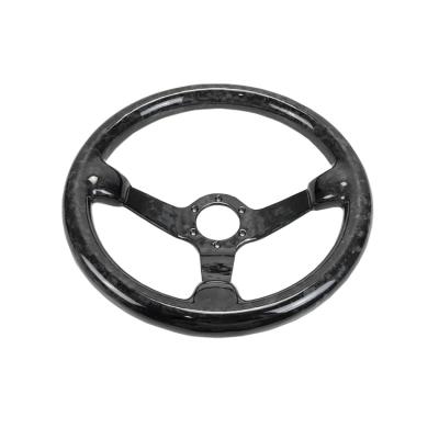 China Custom Made OEM ODM Carbon Fiber Forged Steering Wheel Modified General Purpose Racing Car for sale