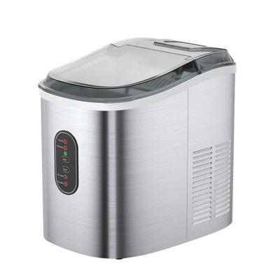 China Car New Design Home Mini Portable 15KG/24H Ice Maker Countertop Low Noise Ice Maker for sale