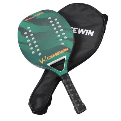 China Durable Professional Wooden Beach Paddle For Beach Training High Quality Tennis Racket for sale