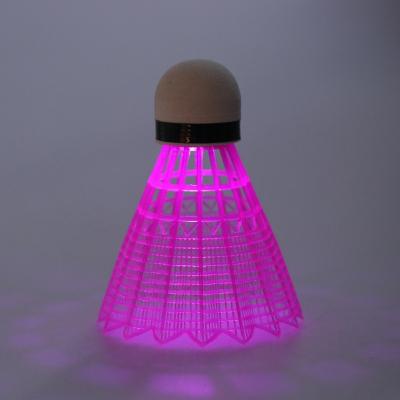 China Hot Sale Eco-Friendly Glow In Dark Light Led High Quality Led Badminton Shuttlecock Badminton for sale