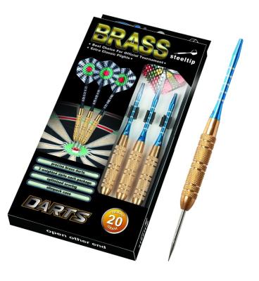 China Cheapest Indoor Sport Entertainment Brass Dart Set With Steel Tip, Customized for sale