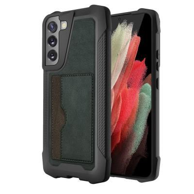 China Strong Air Shockproof Float Protective Functoional Case with Magnet, Card Slot and Kickstand for S22 Ultra/S22+ for sale