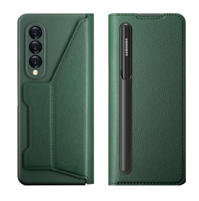 China Shockproof For Samsung Galaxy Z Fold 3 Flip Case Shockproof With TPU Pen Holder for sale