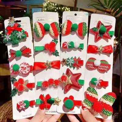 China Lovely Children Girl L22 Christmas Gift Set Hair Clip Hair Accessories for sale