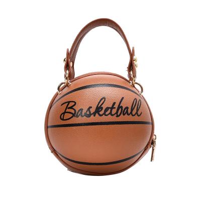 China High quality this ins fashion bag is 2020 new fashions web celebrity total round handbag basketball backpack for women for sale