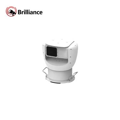 China Human Motion Tracking Intelligent Background Infrared Panoramic CCTV For Perimeter Security Radar Monitoring System for sale