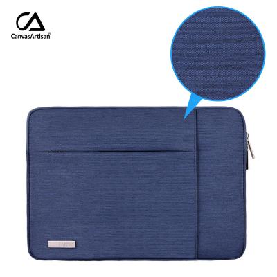 China Fashion slim computer protect bag high quality in stock polyester factory supplying wholesale laptop sleeve case for sale