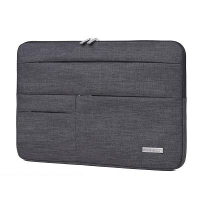 China Business In Stock Wholesale Thin Waterproof Computer Laptop Bag Factory Supplying High Quality Polyester Laptop Sleeve Case for sale