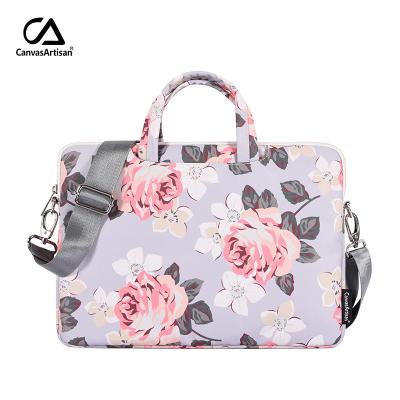 China Fashion Wholesale High Quality Waterproof Carry Case 15.6 13 Inch Laptop Sleeve Printing Slim Bags With Handle for sale