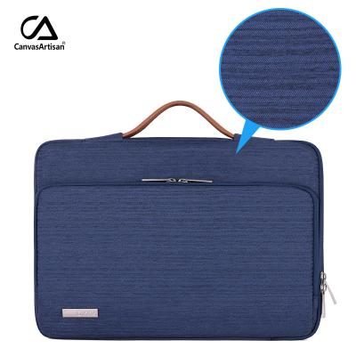 China Polyester All Pro Round Handheld Briefcase Notebook Case 13 14 15 Inch Bag Waterproof Shockproof Protective Sleeve Notebook For Macbook Air for sale