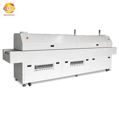 China SMT Machinery PCB Assembly Production Line For Electronic Products Led Single Zone 6 Rail Reflow Solder Solder Reflow Oven Hot for sale