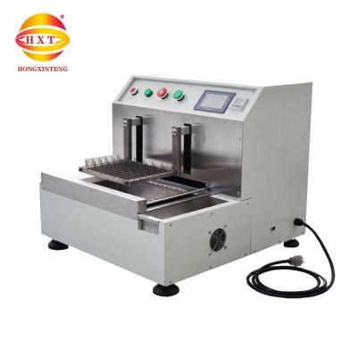 China SMT PCB Assembly Production Line Desktop Semi-automatic PCB Dip Welding Machine For Plug-in Components Equipment Wave Soldering for sale