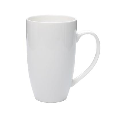 China Amazon 2021 Wholesale Top Selling Viable Printed White Cup Ceramic Coffee Mug Water Cup White Mug for sale