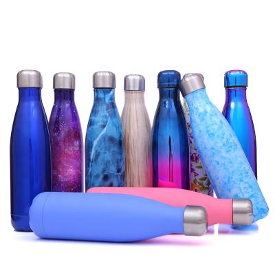 China 500ml 750ml Factory Price Space Water Bottle Stainless Steel Cola Custom Logo For Sports PORTABLE Water Bottle for sale