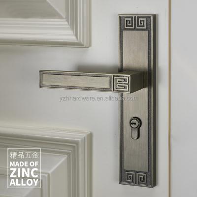 China Zinc Alloy [Zinc Alloy]New Chinese design lock handle for interior door with good price for sale