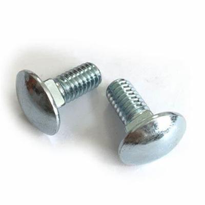 China Availble Custom Carriage Bolt 8.8 Hot Dip Galvanized Hdg Carriage Bolt Manufacturers for sale