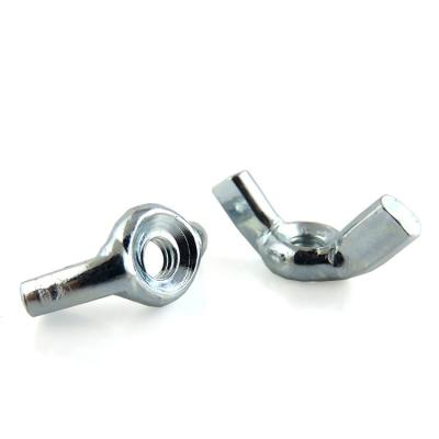 China M4 Carbon Steel Zinc Plated Butterfly Wing Nut for Heavy Industry at M1-M16 Size for sale