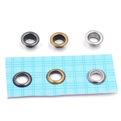 중국 금속 버튼홀 Buck Eyelets 리빗 2mm 3mm 3.5mm 4mm 4.5mm 5mm 6mm 8mm 밝은 마무리 판매용