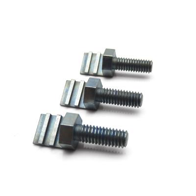 China Steel Customized Special Hex Head Screw DIN Standard With Plain Finish for sale