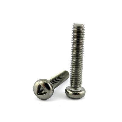 China RoHs Certificate Pan Head Custom 20mm Tamper Proof Triangle Security Anti-Theft Screw for sale