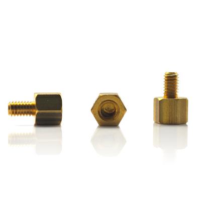 China RoHs Motherboard Brass Hex Spacer Customizable 6mm Hex Standoff Spacer for sale