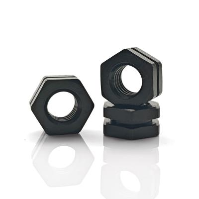 China Passivated Finish M8 Double Hexagon Nut bevestiging voor industriële toepassingen Te koop