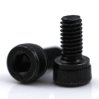 China Pan Head M4 Black Zinc Stainless Steel Carbon Steel Hex Socket Screw Durable Material for sale