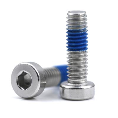 China ISO9001 2015 Certified Stainless Steel Hexagon Socket Head Cap Screw with Nylon Patch for sale