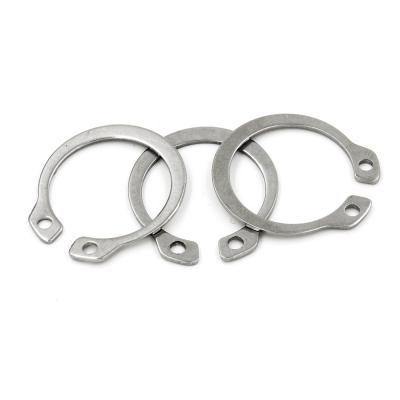 China Stainless Steel Shaft Retaining Washer Plain Finish with Connection Function for sale